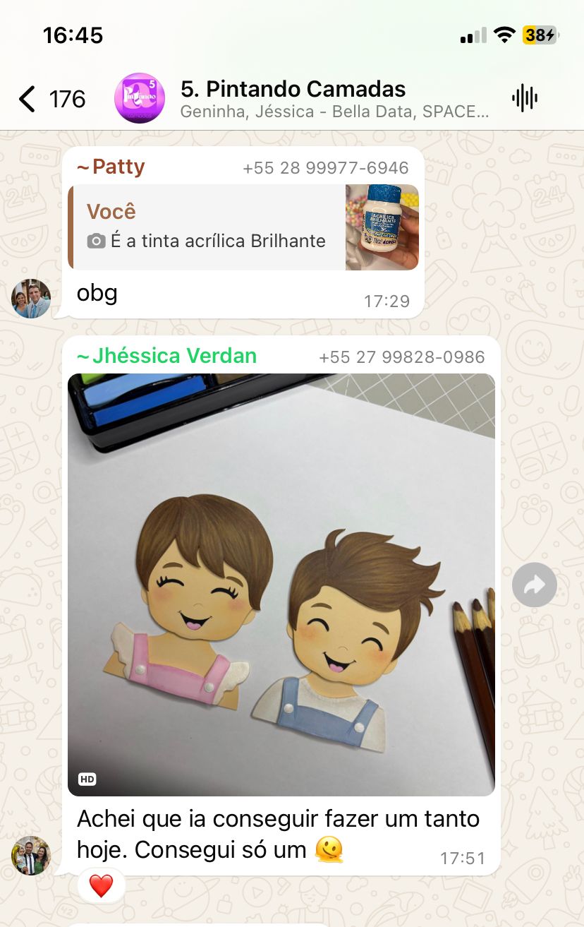 Depoimento de aluna